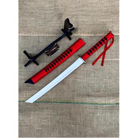 EL YAPIMI EL İŞÇİLİĞİ TAMAMEN ÖZEL ÜRETİM İNCE İŞÇİLİKLİ STAND VE KINLI 60 CM KATANA KOD:CKR587-17